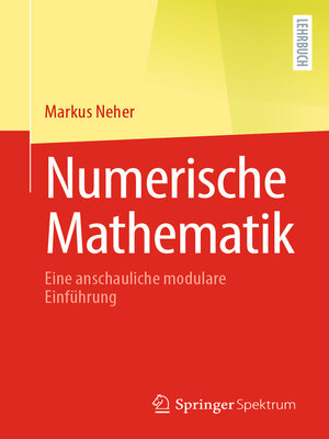 cover image of Numerische Mathematik